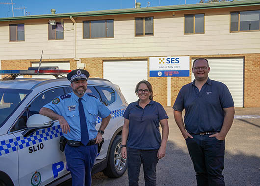 Acting Inspector Michael Magann Kylie Wallace Danny Eather