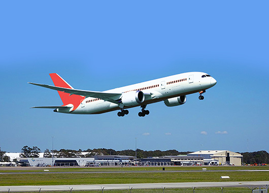 Airplane 787 Newcastle