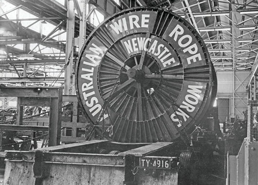 Bekaert great shot of logo on reel