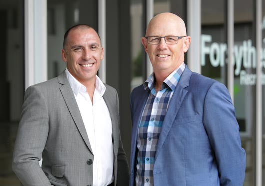 Geoff Crews and Paul Hankinson