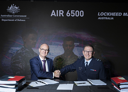 LockheedMartin signing