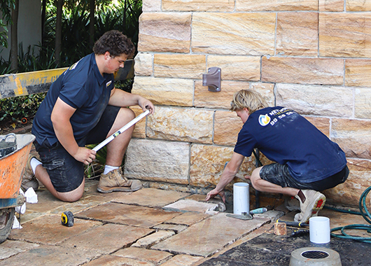 Plumbing apprentices