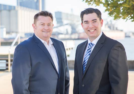 Shane Fox and Ian Jones