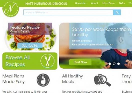 Nats Nutrious Website