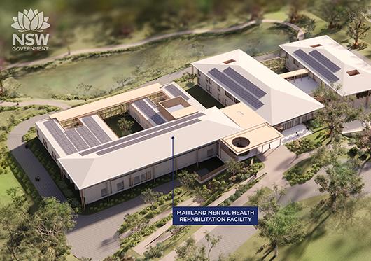 1. Maitland Mental Health Rehabilitation facility aerial