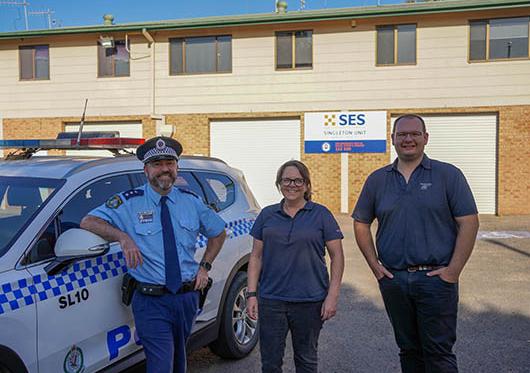 Acting Inspector Michael Magann Kylie Wallace Danny Eather