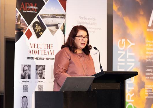 Defence Industry Minister Melissa Price at the Hunter Defence Conference today