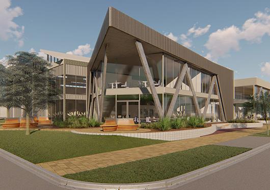 Industrial Building render