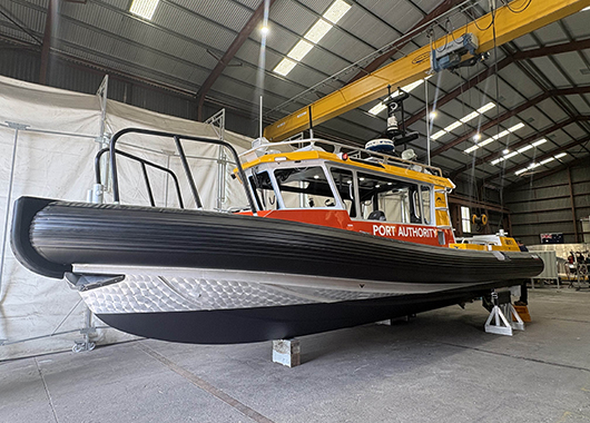 Port Authority unveils new high speed response vessel credit Port Authority of NSW