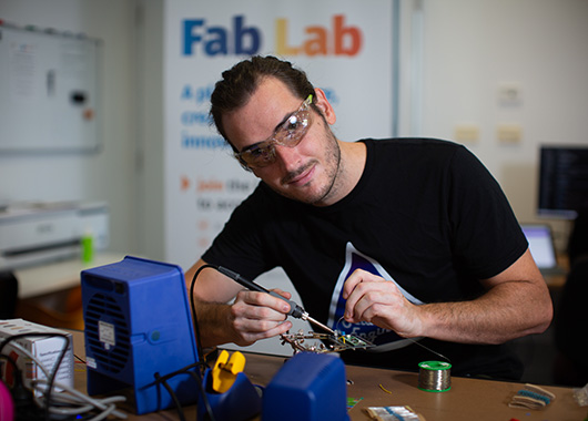 The presence of Lake Macs Fab Lab was instrumental in securing the new conference