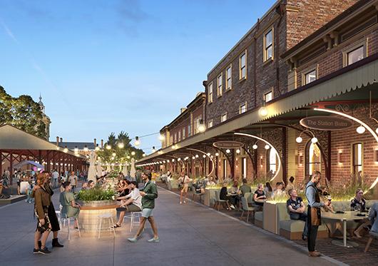 Artists Impression Concept Render Exterior East View Dusk